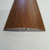Напівкруглий підлоговий поріг шириною 60мм Горіх лісовий (АП-14)