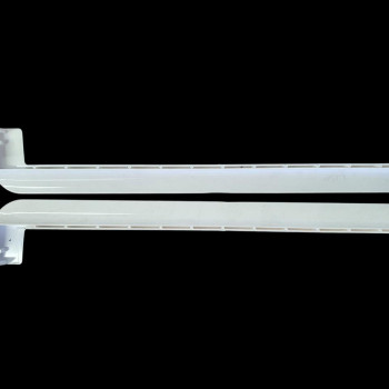 Заглушка пвх біла до металевого відливу, довжина 280 мм