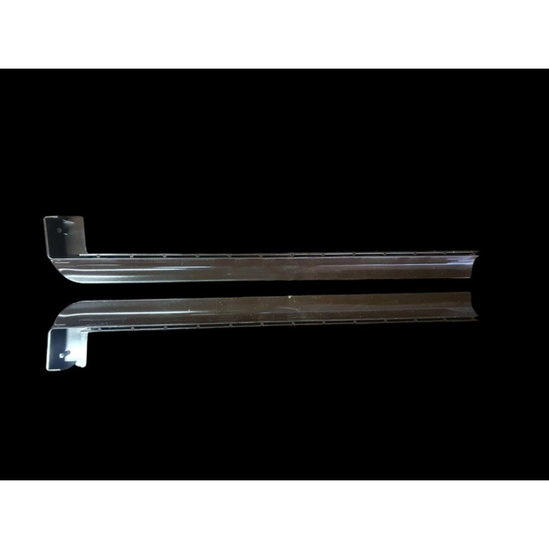 Заглушка пвх коричнева до металевого відливу, довжина 280 мм