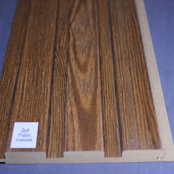 Стінові панелі МДФ Суперпрофіль 12117 Дуб Родос Темний