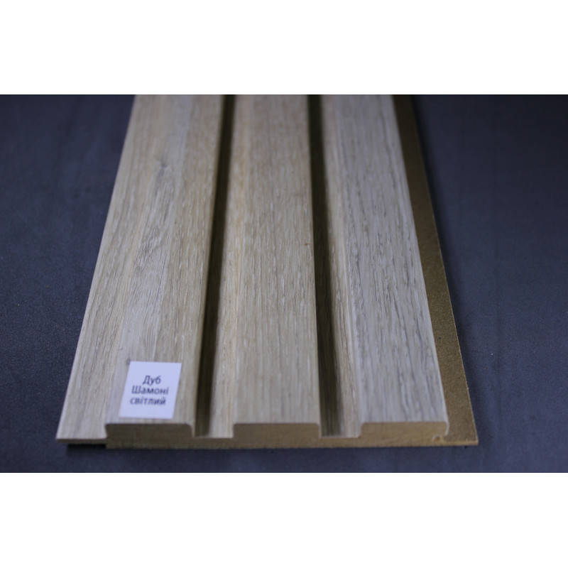 Стінові панелі МДФ Суперпрофіль 12117 Дуб Шамоні Світлий