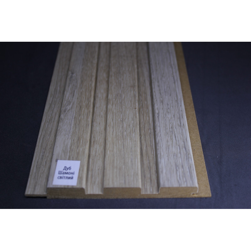 Стінові панелі МДФ Суперпрофіль 12117 Дуб Шамоні Світлий