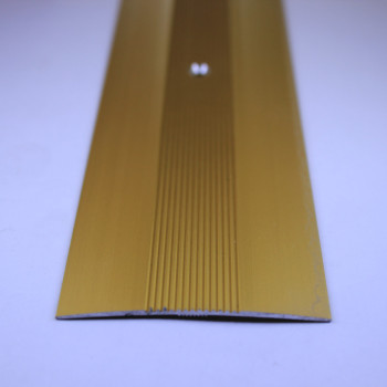 Декоративний підлоговий поріг алюмінієвий  шириною 60 мм, Золото