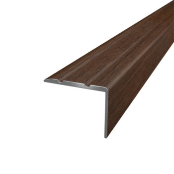 Поріг Алюмінієвий 23,5х19 L-подібний довжина 2,7м, Горіх Лісовий (УЛ-121)