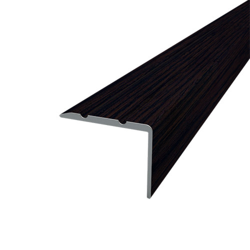 Поріг Алюмінієвий 23,5х19 L-подібний довжина 2,7м, Венге (УЛ-121)