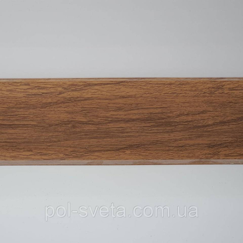 Плінтус Grun Holz ПВХ з коробом Горіх 428