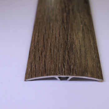 Алюмінієвий підлоговий поріг з прихованим кріпленням, Капучино шириною 60 мм (АП-014)