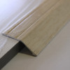 Алюмінієвий підлоговий поріг для перепаду в 12 мм, ширина 40 мм , Ясень Світлий ( АП-008)