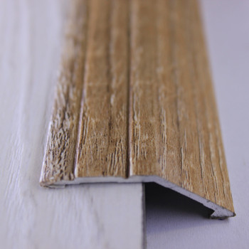 Алюмінієвий підлоговий поріг для перепаду в 12 мм, ширина 40 мм , Сафарі  ( АП-008)