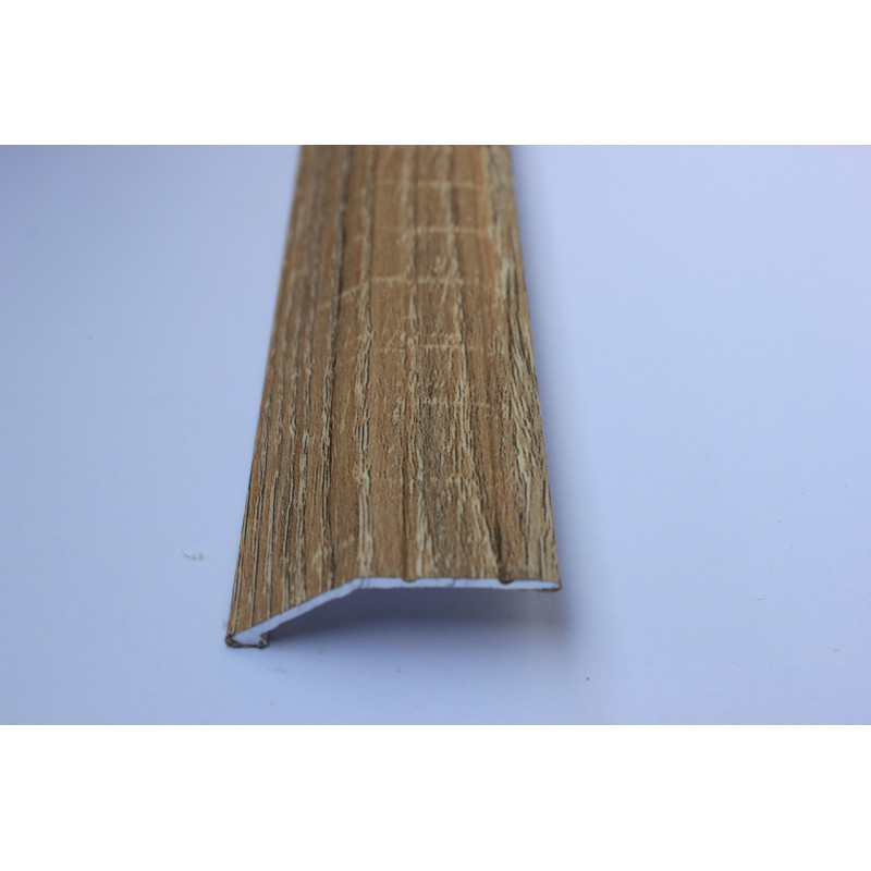 Алюмінієвий підлоговий поріг для перепаду в 10 мм, ширина 40 мм ,Сафарі ( АП-008)