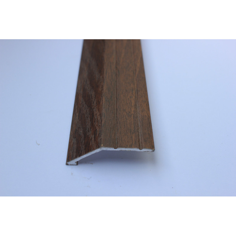 Алюмінієвий підлоговий поріг для перепаду в 10 мм, ширина 40 мм ,Каштан( АП-008) 2700