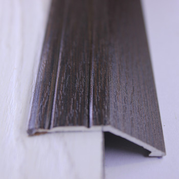 Алюмінієвий підлоговий поріг для перепаду в 12 мм, ширина 40 мм ,Венге ( АП-008)