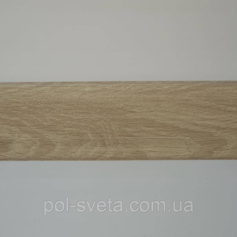 Плінтус Grun Holz ПВХ з коробом Дуб Альпійський 28107
