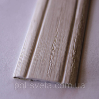 Поріг Алюмінієвий 28мм х 2мм відкритий монтаж, Дуб Глазго (АП005)