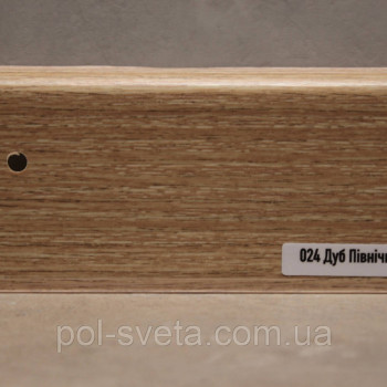 Плінтус ПВХ ТерПол 22х70х2200 мм, Дуб Північний 024