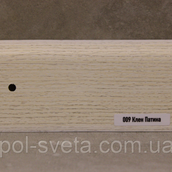 Плинтус ПВХ ТерПол 22х70х2200 мм, Клен Патина 009