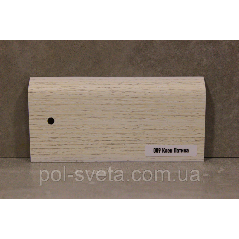 Плинтус ПВХ ТерПол 22х70х2200 мм, Клен Патина 009