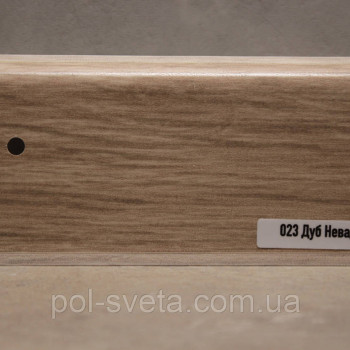 Плинтус ПВХ ТерПол 22х70х2200 мм, Дуб Невада 023