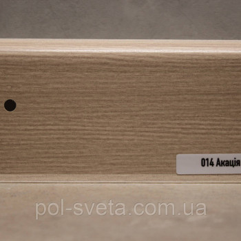 Плинтус ПВХ ТерПол 22х70х2200 мм, Акація 014