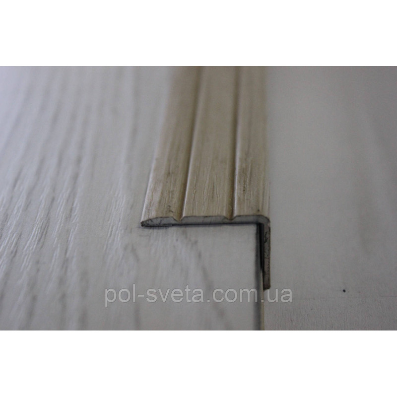 Поріг Алюмінієвий 23,5х19 L-подібні довжина 2,7 м, Ясен Світлий (УЛ-121) 1800