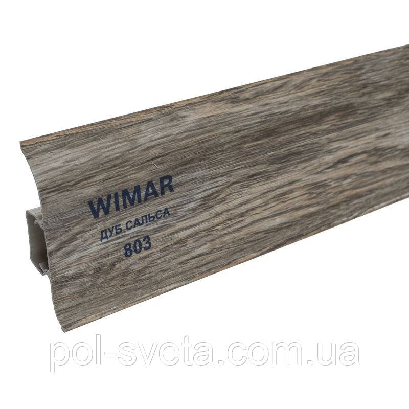 Плінтус ПВХ WIMAR Дуб Сальса 803