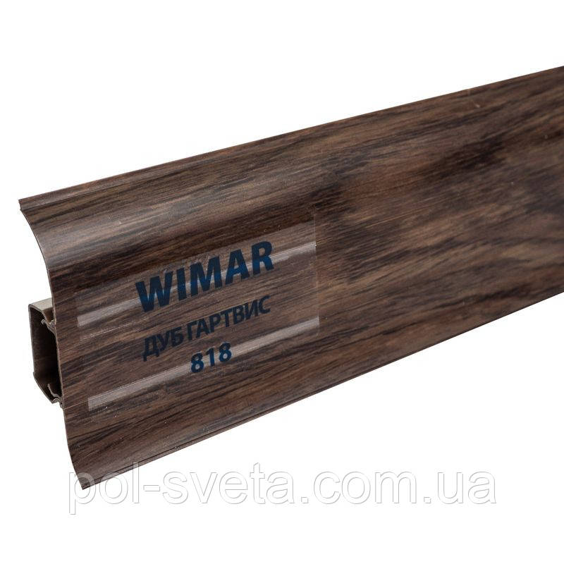Плінтус ПВХ WIMAR Дуб Гартвіс 818
