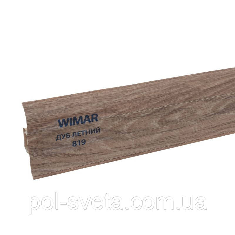 Плінтус ПВХ WIMAR Дуб Літній 819