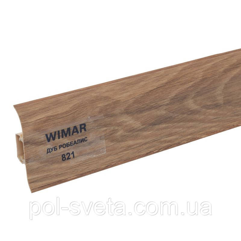Плінтус ПВХ WIMAR Дуб Робеаліс 821
