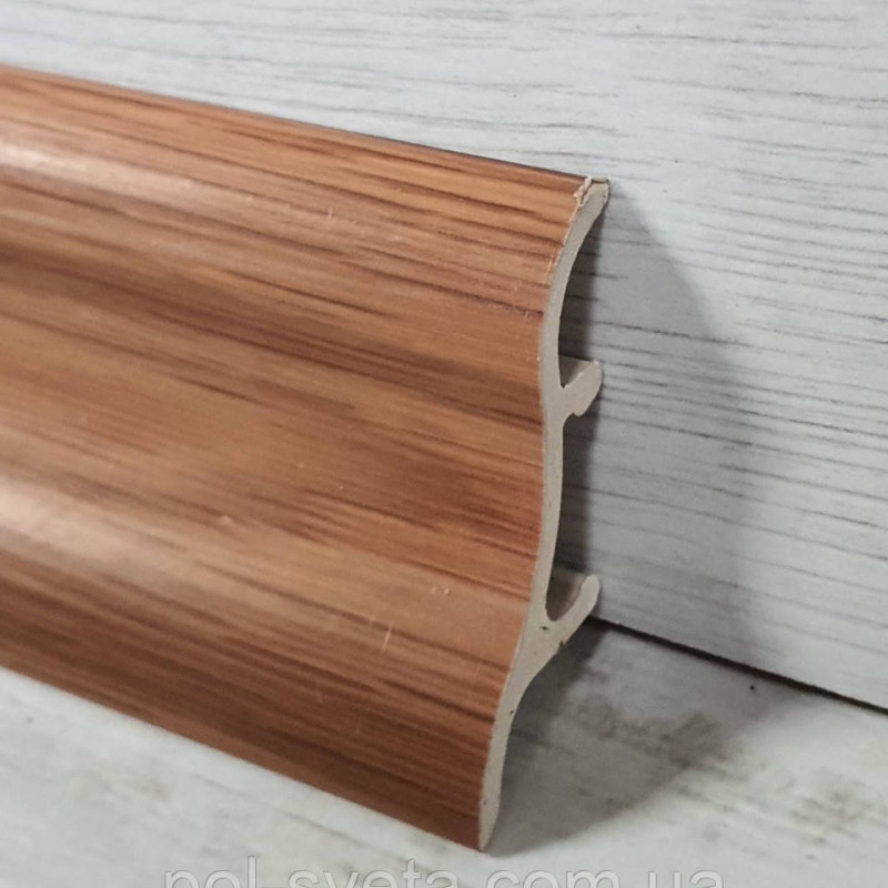 Плінтус Perimeter ПВХ 50 мм 2.50 м oak natural